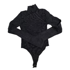 Black Long Sleeve Bodysuit